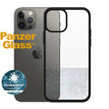 PanzerGlass ochranný kryt ClearCase pro Apple iPhone 12/ 12 Pro 6.1&quot;, antibakteriální, černá_1963684826