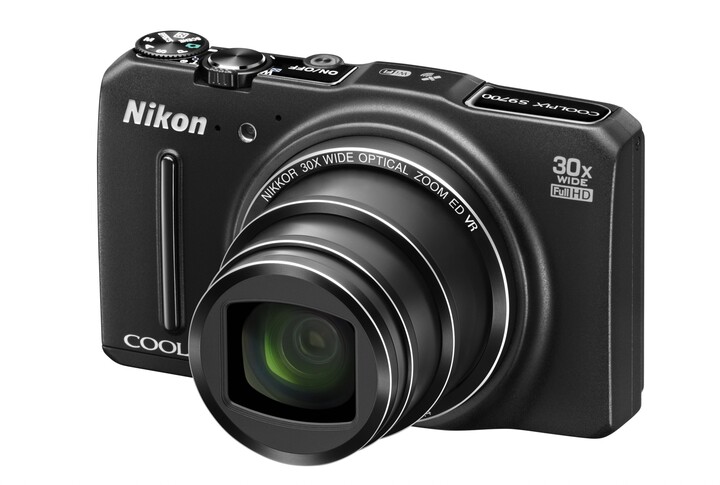 Nikon Coolpix S9700, černá_2003269362