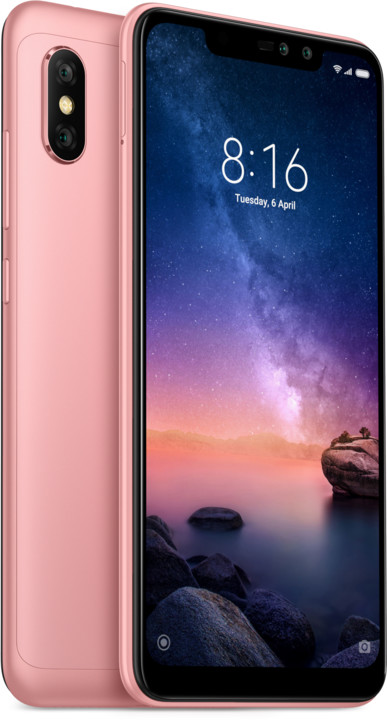Xiaomi Redmi Note 6 Pro, 3GB/32GB, růžová_1644656175