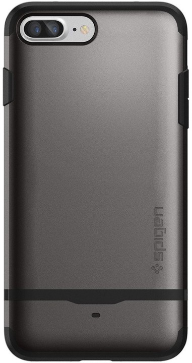Spigen Flip Armor pro iPhone 7 Plus, gunmetal_1457717075