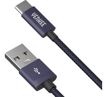 YENKEE YCU 302 BE kabel USB A 2.0 / C 2m Poukaz 200 Kč na nákup na Mall.cz