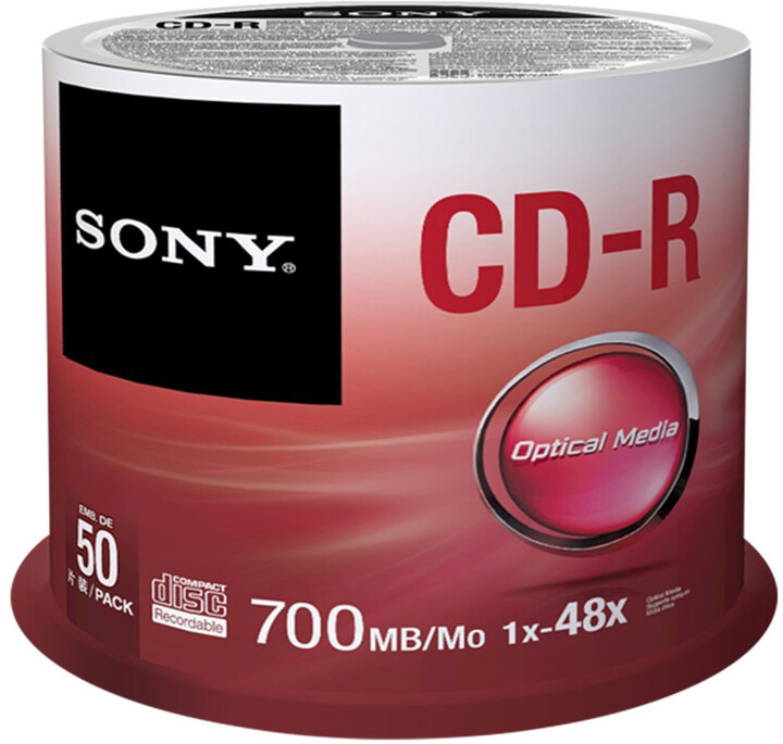 Sony CDR 48x 700MB Spindle, 50ks_682307949