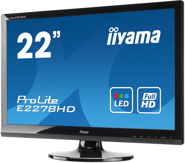 iiyama ProLite E2278HD - LED monitor 22&quot;_1571548837