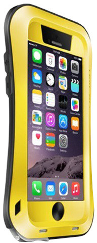 Love Mei Case iPhone 6 Three anti Waistline Yellow_1163751791