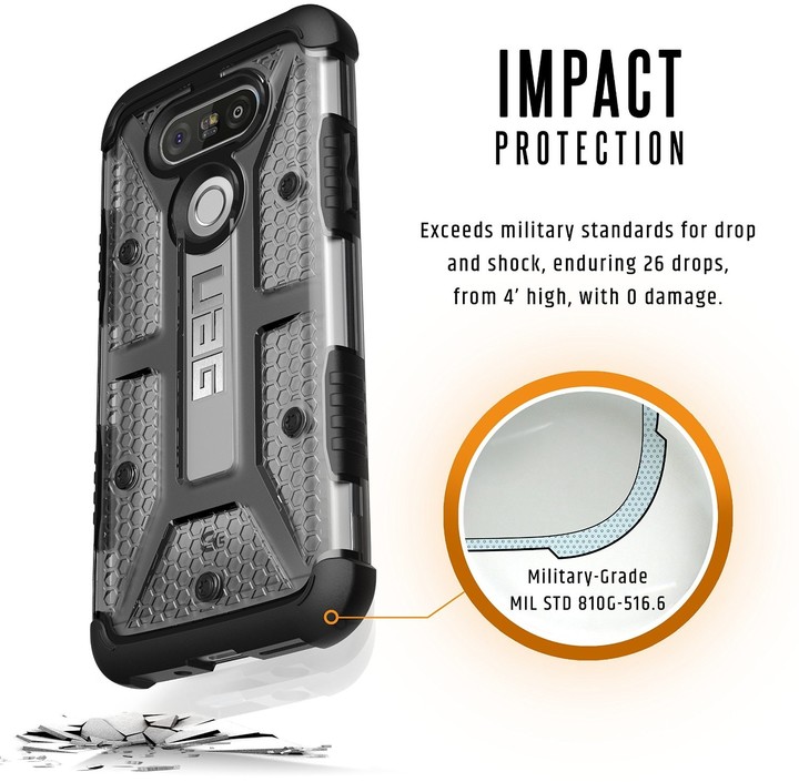 UAG composite case Ice, clear - LG G5_1219732157