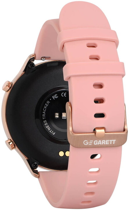 Garett Smartwatch Veronica zlatá, růžový řemínek_1350384340