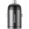Baseus Tiny Star Mini nabíječka do automobilu USB (30W), šedá_525871741