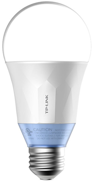 TPLINK Smart bulb Wi-Fi A19 LED, 60W, stmívatelná bílá, 2700K - 6500K_360775122
