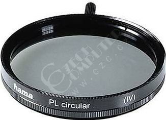 Hama filtr polarizační cirkulární 58 mm, černý_970100367