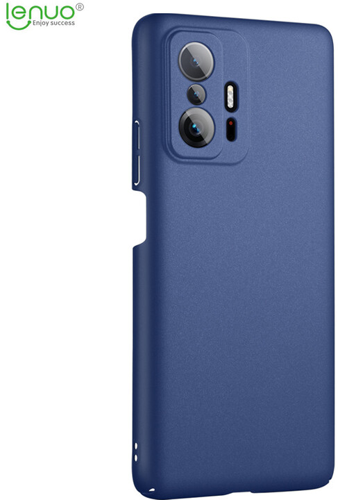 Lenuo Leshield zadní kryt pro Xiaomi Mi 11T/11T Pro, modrá_9382404