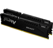 Kingston Fury Beast Black 32GB (2x16GB) DDR5 4800 CL38 Poukaz 200 Kč na nákup na Mall.cz