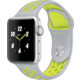 Apple Watch Nike + 38mm Silver Aluminium Case with Flat Silver/Volt Nike Sport Band