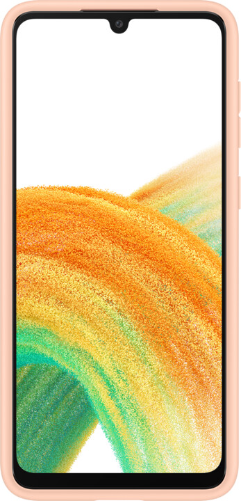 Samsung zadní kryt s kapsou na kartu pro Galaxy A33 5G, oranžová_532129911