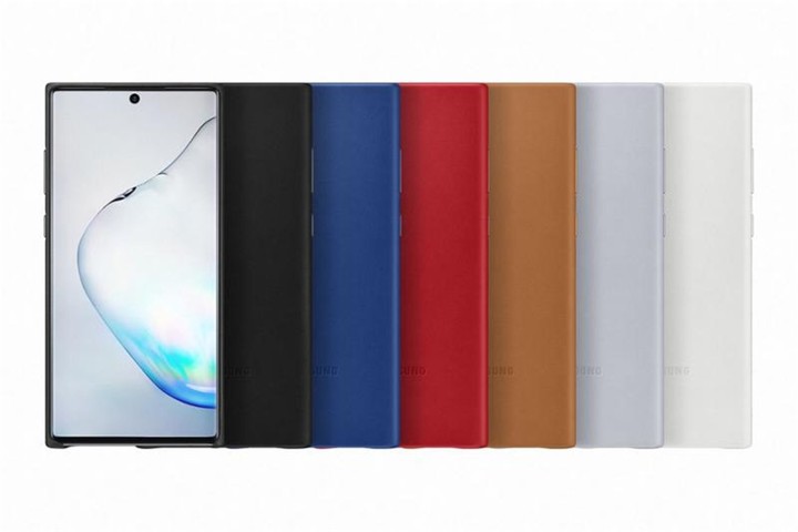 Samsung kožený zadní kryt pro Galaxy Note10+, bílá_2025310906