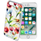 CellularLine STYLE průhledné gelové pouzdro pro iPhone 7, motiv FLOWER
