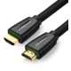 UGREEN kabel HDMI 2.0 (M/M), 3m, černá