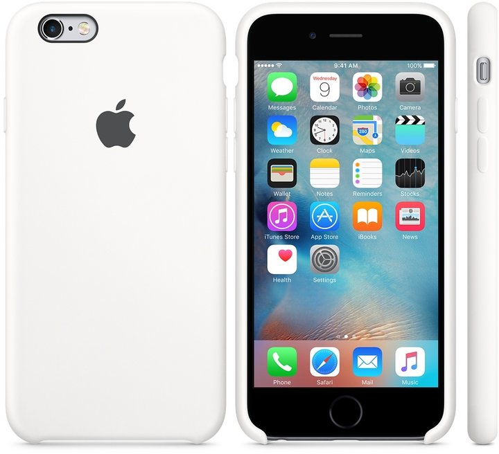 Apple iPhone 6 / 6s Silicone Case, bílá_1845042132