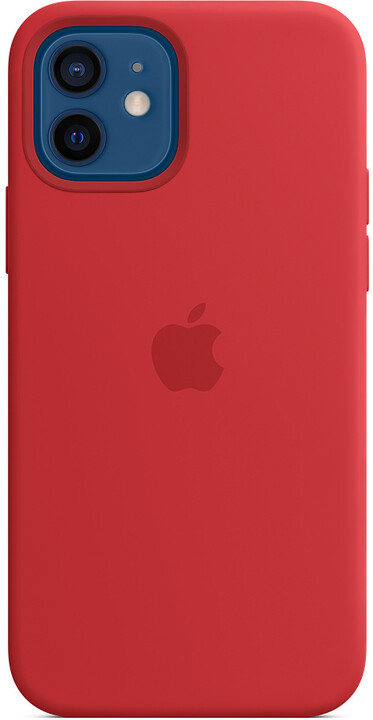 Apple silikonový kryt s MagSafe pro iPhone 12/12 Pro, (PRODUCT)RED - červená_858162544