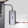 Acer dokovací stanice USB-C 12v1, 2 x USB3.2, 2 x USB2.0, SD/TF, 2 x HDMI, DP, RJ45, jack, PD 60W_1896944669