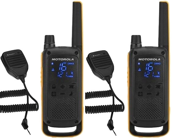 Motorola TLKR T82 Extreme, RSM PAck, žlutá/černá, vysílačky