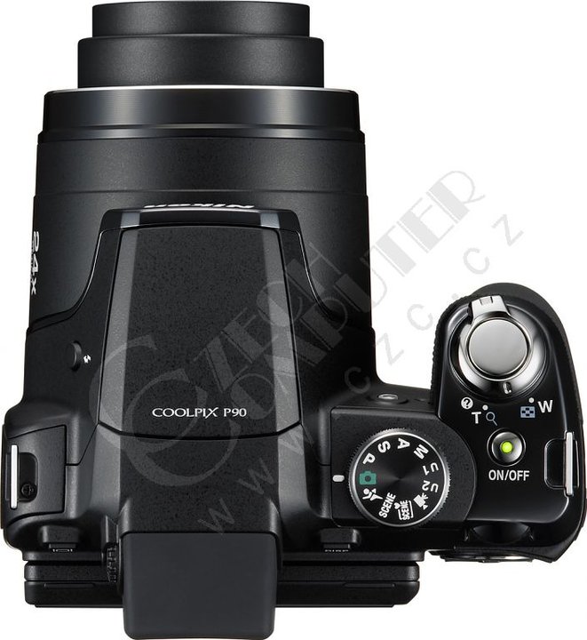Nikon Coolpix P90, černý_1843588910