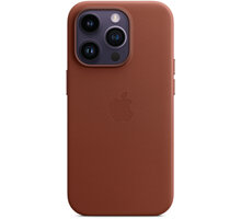 Apple kožený kryt s MagSafe pro iPhone 14 Pro, cihlově hnědá_958156718