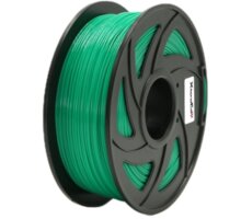 XtendLAN tisková struna (filament), PETG, 1,75mm, 1kg, limetkově zelený 3DF-PETG1.75-TGN 1kg