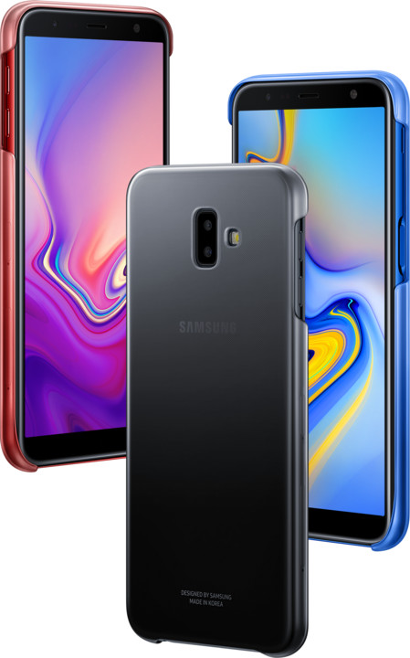 Samsung pouzdro Gradation Cover Galaxy J6+, red_142902673