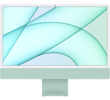 Apple iMac 24" 4,5K Retina M1 /8GB/256GB/7-core GPU, zelená Servisní pohotovost – vylepšený servis PC a NTB ZDARMA + O2 TV HBO a Sport Pack na dva měsíce