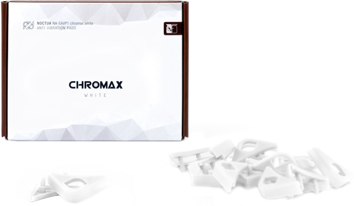 Noctua podložky NA-SAVP1 Chromax Anti-Vibration Pad, bílá (16ks)_925757472