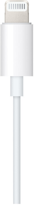 Apple audio kabel Lightning - 3.5mm, 1.2m, bílá_163342840