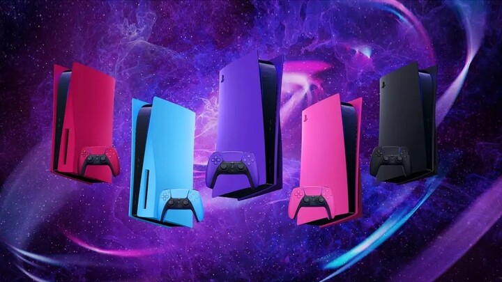 Červená, fialová i modrá. PlayStation 5 se příští rok převlékne do nových barev