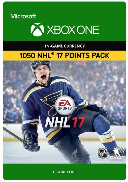 NHL 17 - 1050 NHL Points (Xbox ONE) - elektronicky_262355413