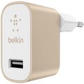 Belkin USB 230V nabíječka MIXIT Metallic 1x2.4A, zlatá