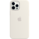 Apple silikonový kryt s MagSafe pro iPhone 12 Pro Max, bílá_591532021