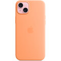 Apple Silikonový kryt s MagSafe pro iPhone 15 Plus, sorbetově oranžová_1336261713