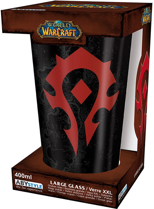 Sklenice World of Warcraft - For the Horde_347562729