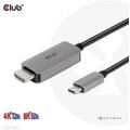 Club3D kabel USB-C - HDMI, 4K120Hz 8K60Hz HDR10 s DSC1.2, M/M, 3m_1333926015
