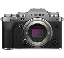 Fujifilm X-T4, tělo, stříbrná