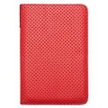 PocketBook pouzdro pro 640/641/625/631/615/614/623/624/626, Dots, červená