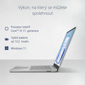 Microsoft Surface Laptop Go 2, platinová_112538699