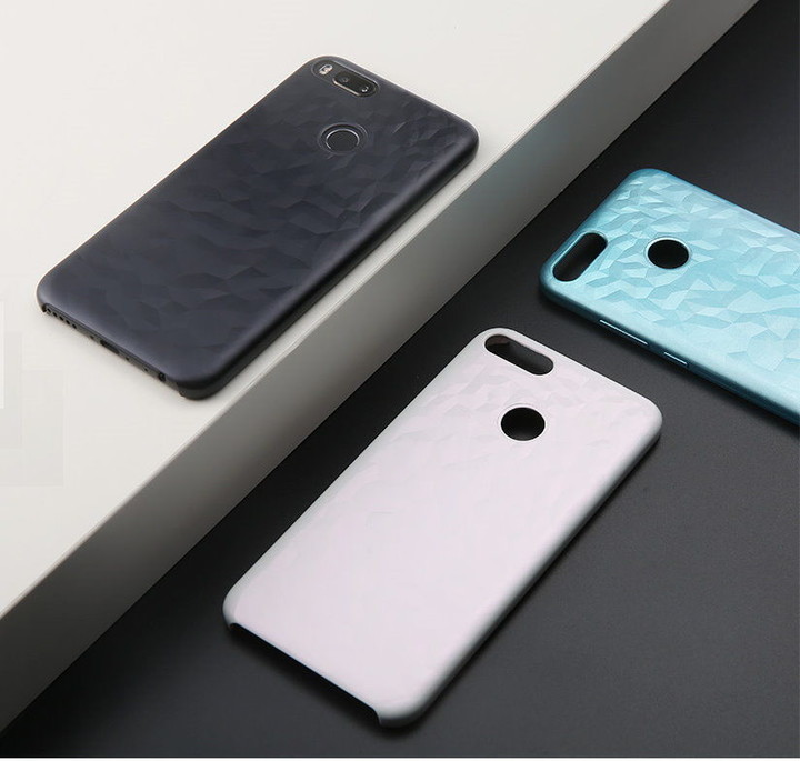 Xiaomi Mi A1 Textured Hard case Pink_1734713081