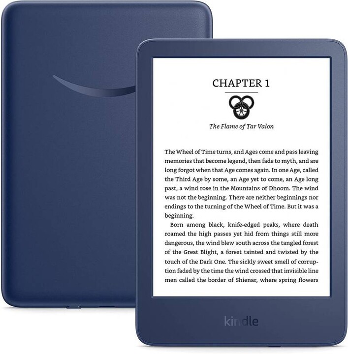 Amazon Kindle 2022, 16GB, Modrá - verze bez reklam_1381077718