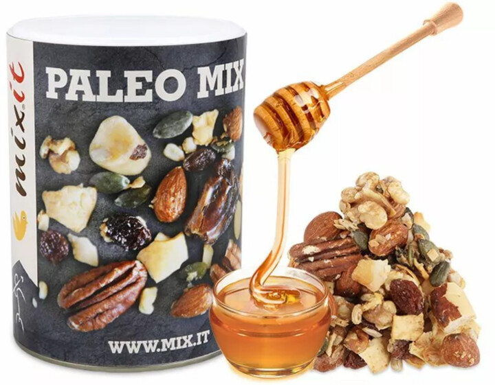 Mixit ořechy Paleo mix - ořechy/ovoce/semínka/med, 350g_1660287539