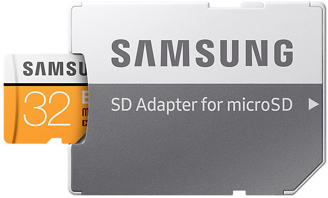 Samsung Micro SDHC 32GB EVO UHS-I + SD adaptér_1367901062