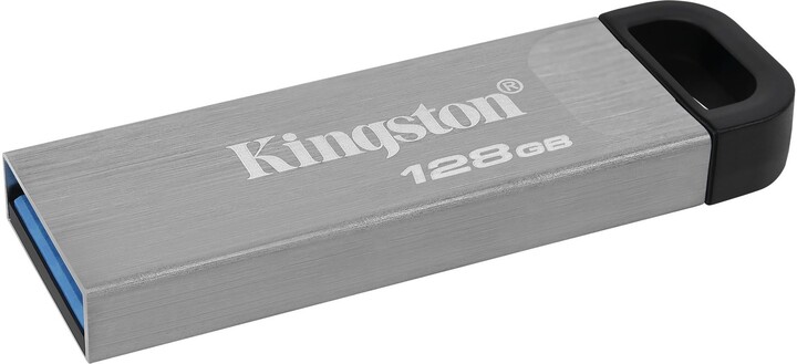 Kingston DataTraveler Kyson, - 128GB, stříbrná_1158967235