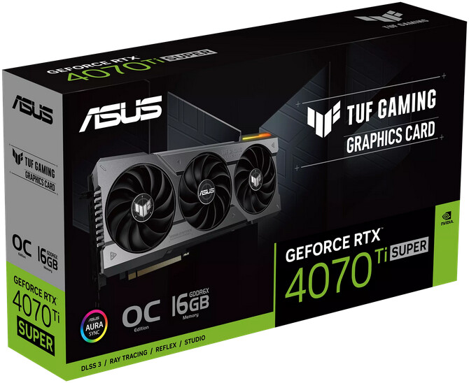 ASUS TUF Gaming GeForce RTX 4070 Ti SUPER OC Edition, 16GB GDDR6X_1509888014