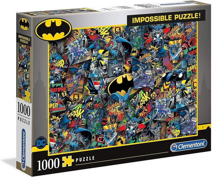 Puzzle Clementoni Impossible Batman 2020, 1000 dílků_781128246