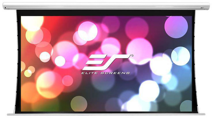 Elite Screens plátno elektrické motorové 120&quot; (305 cm)/ 16:9/149,6 x 265,7 cm/hliníkový case bílý_942086028
