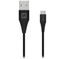 SWISSTEN datový kabel USB-A - micro USB, 1.5m, černá